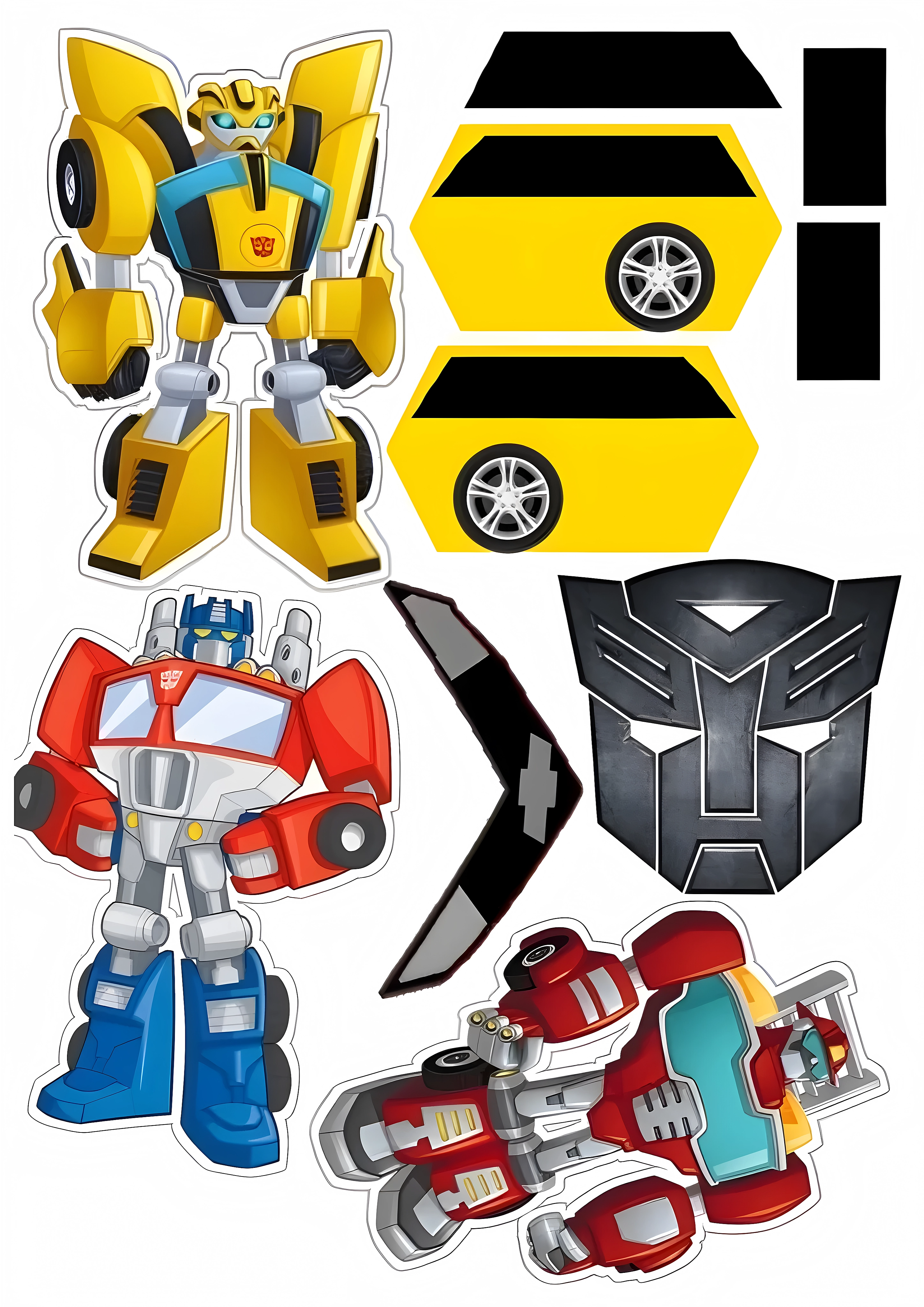 Little Boy cake topper