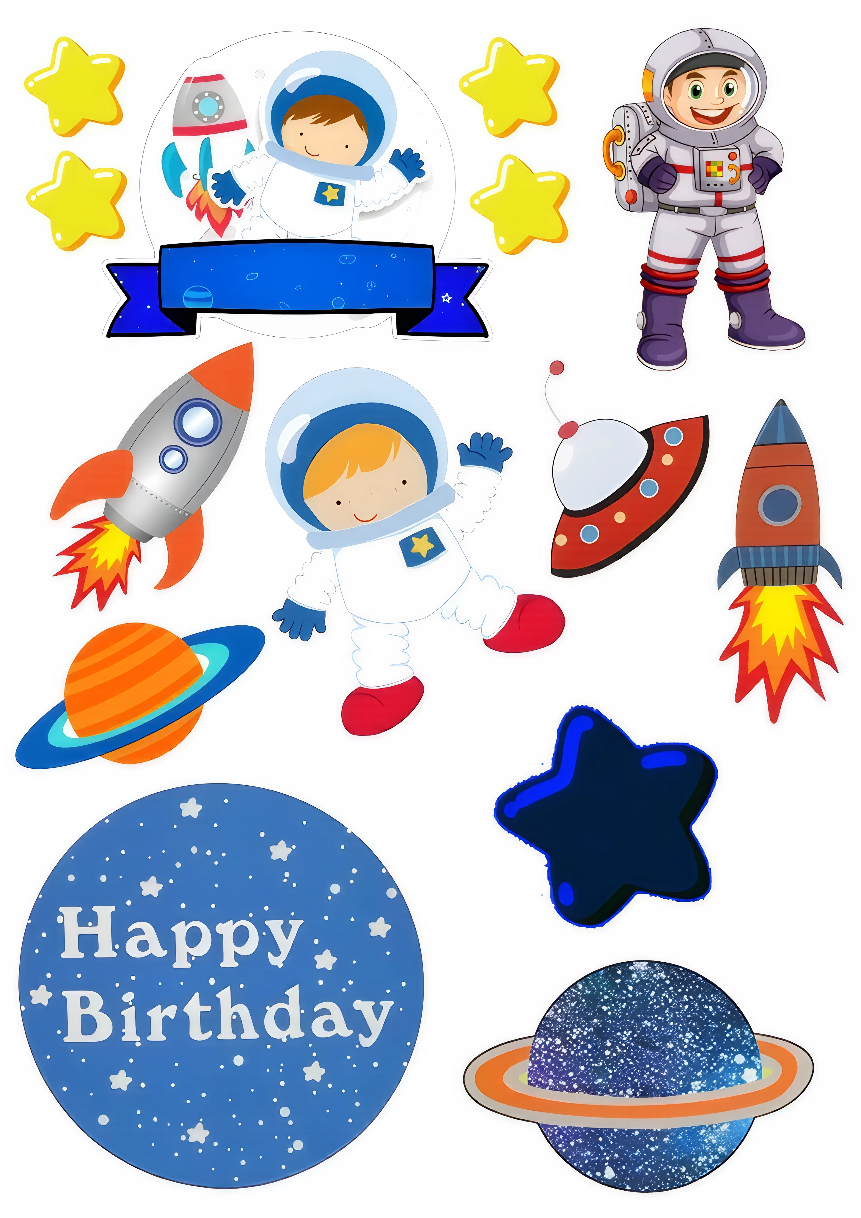 Little Boy cake topper