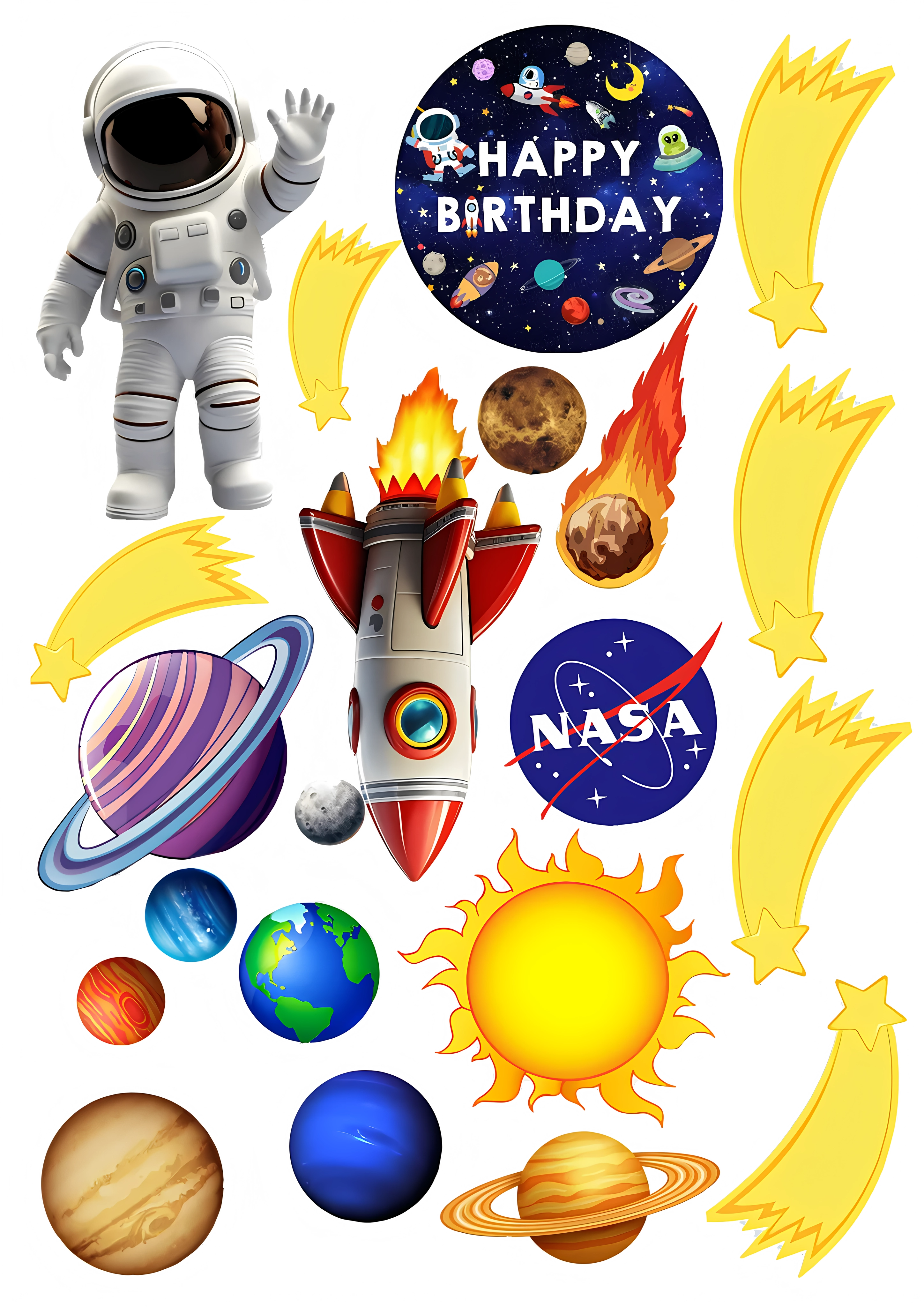 Little Boy cake topper