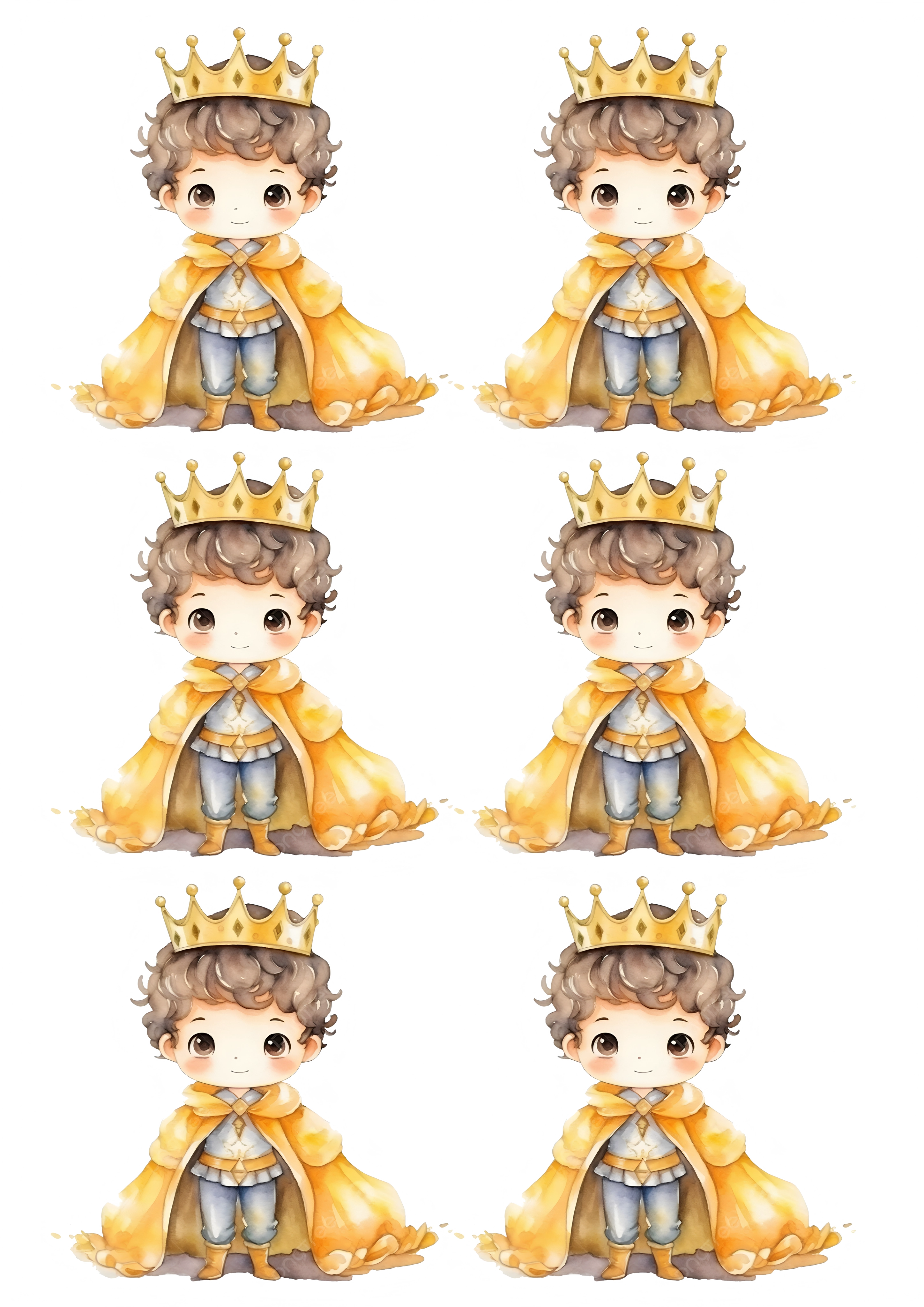 Little Boy cake topper