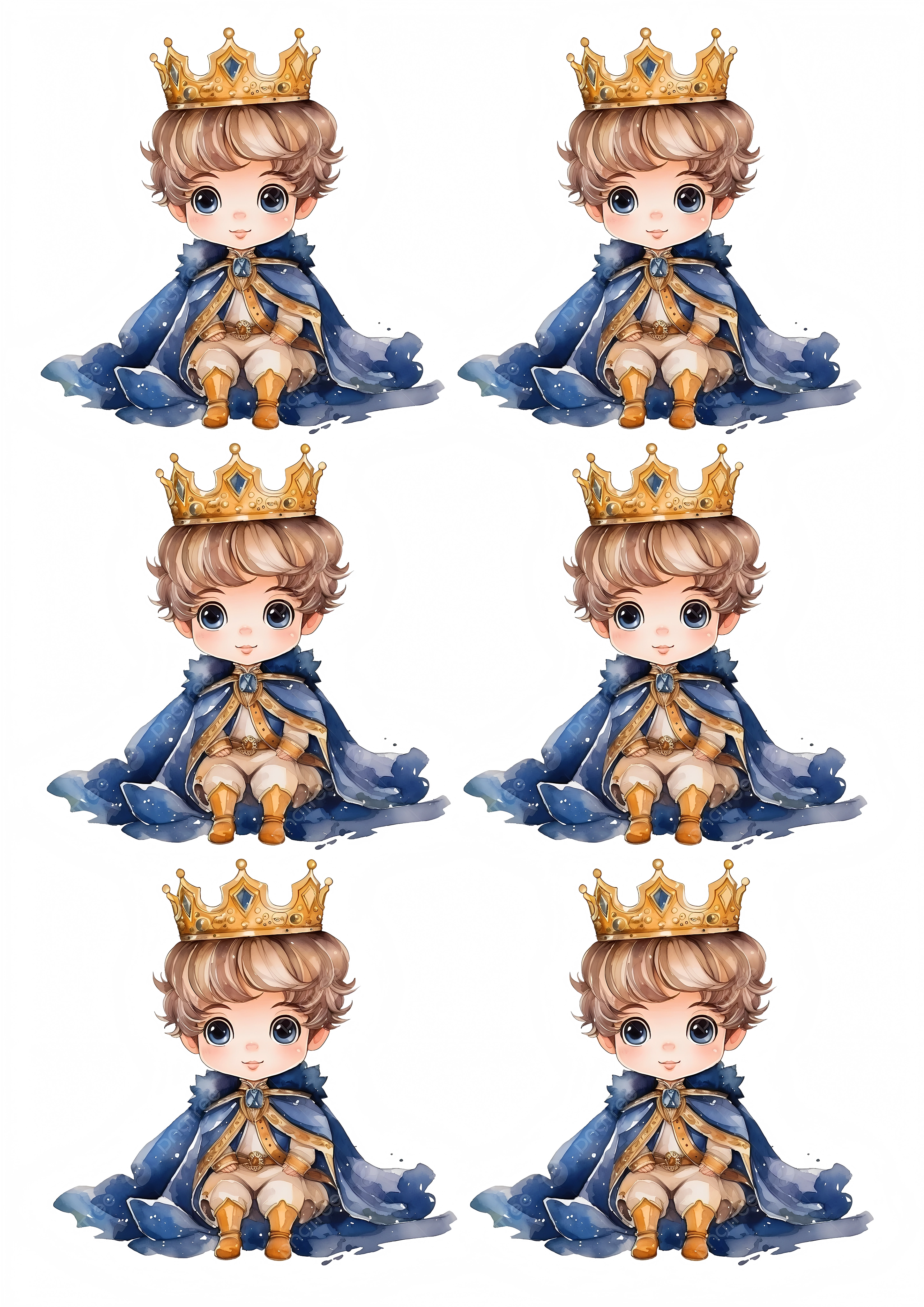 Little Boy cake topper