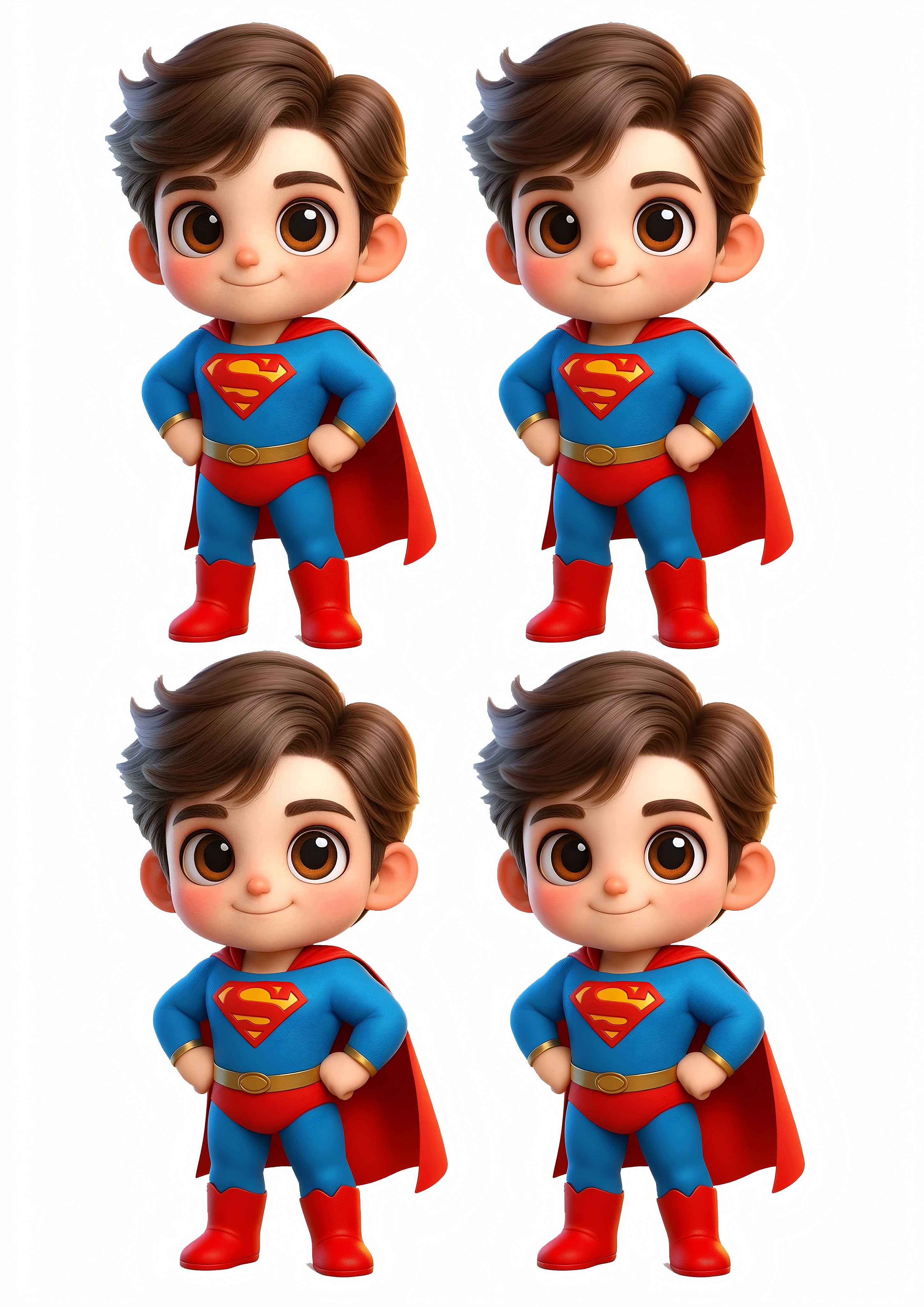 Little Boy cake topper