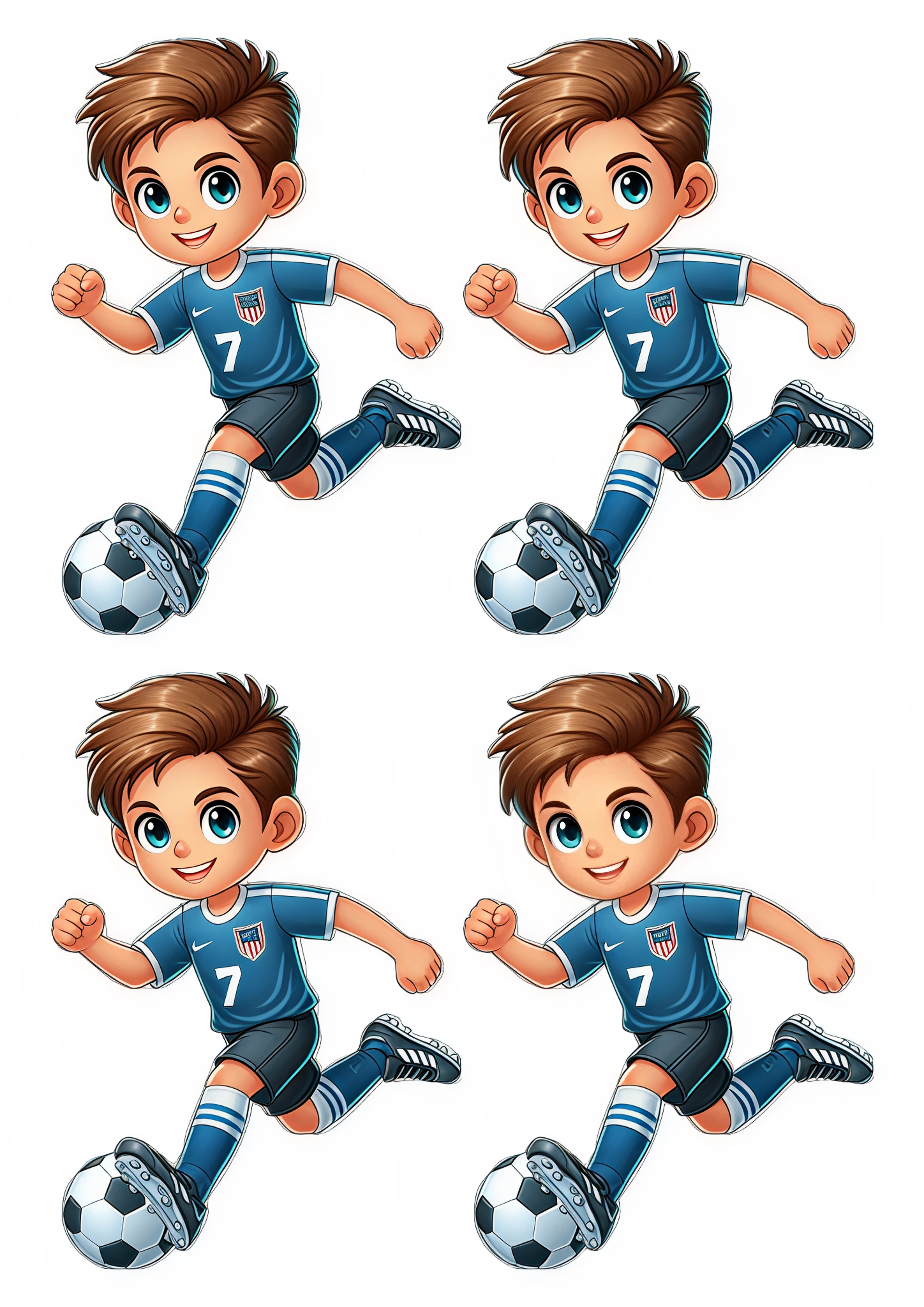 Little Boy cake topper